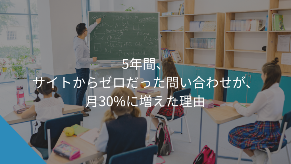 5年間、サイトからゼロだった問い合わせが、月30%に増えた理由｜『制作だけ』と『コンサル+制作』の決定的な差 - WEB集客に悩む中小企業・個人事業主の相談相手Keu